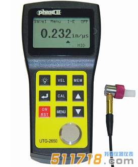 美國Phase II(菲思圖) UTG-2650 超聲波測厚儀