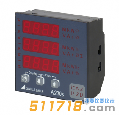 德國GMC-I SINEAX A230s LED顯示多功能電量表