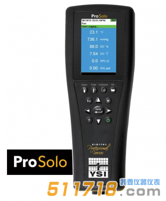 美國(guó)YSI ProSolo便攜式熒光法溶氧儀 美國(guó)YSI ProSolo便攜式熒光法溶氧儀