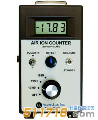 美國AlphaLab AIC1000負離子濃度檢測儀