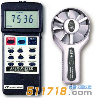 臺灣路昌LUTRON AM-4206M風量計