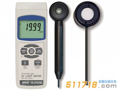 臺灣路昌LUTRON YK-37UVSD紫外線強(qiáng)度計(jì)