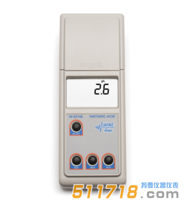 意大利HANNA(哈納) HI83748酒石酸測定儀