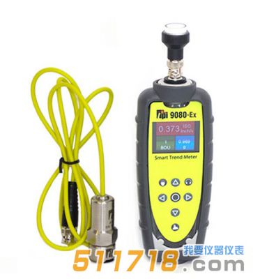 美國TPI 9080手持分體式帶藍牙功能數字測振儀