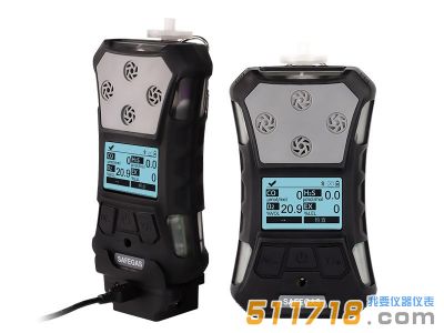 HY3000-CO/H2S/O2/EX四合一氣體檢測儀