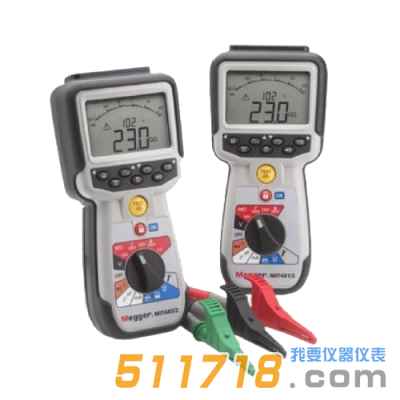 美國Megger MIT481/2和MIT485/2電訊應用的絕緣和連續性測試儀