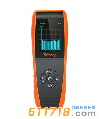 美國Temtop(樂控) P600手持式空氣質量監測儀