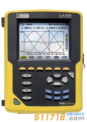 法國CA CA8335 三相電能質量分析儀.jpg 法國CA CA8335 三相電能質量分析儀.jpg