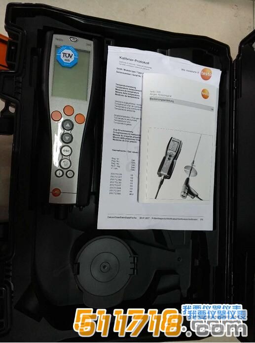 testo 340 煙氣分析儀 testo 340 煙氣分析儀